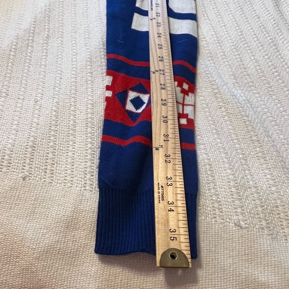 #3467. NFL Team Apparel NY Giants Christmas Sweater. Size L - Picture 8 of 9